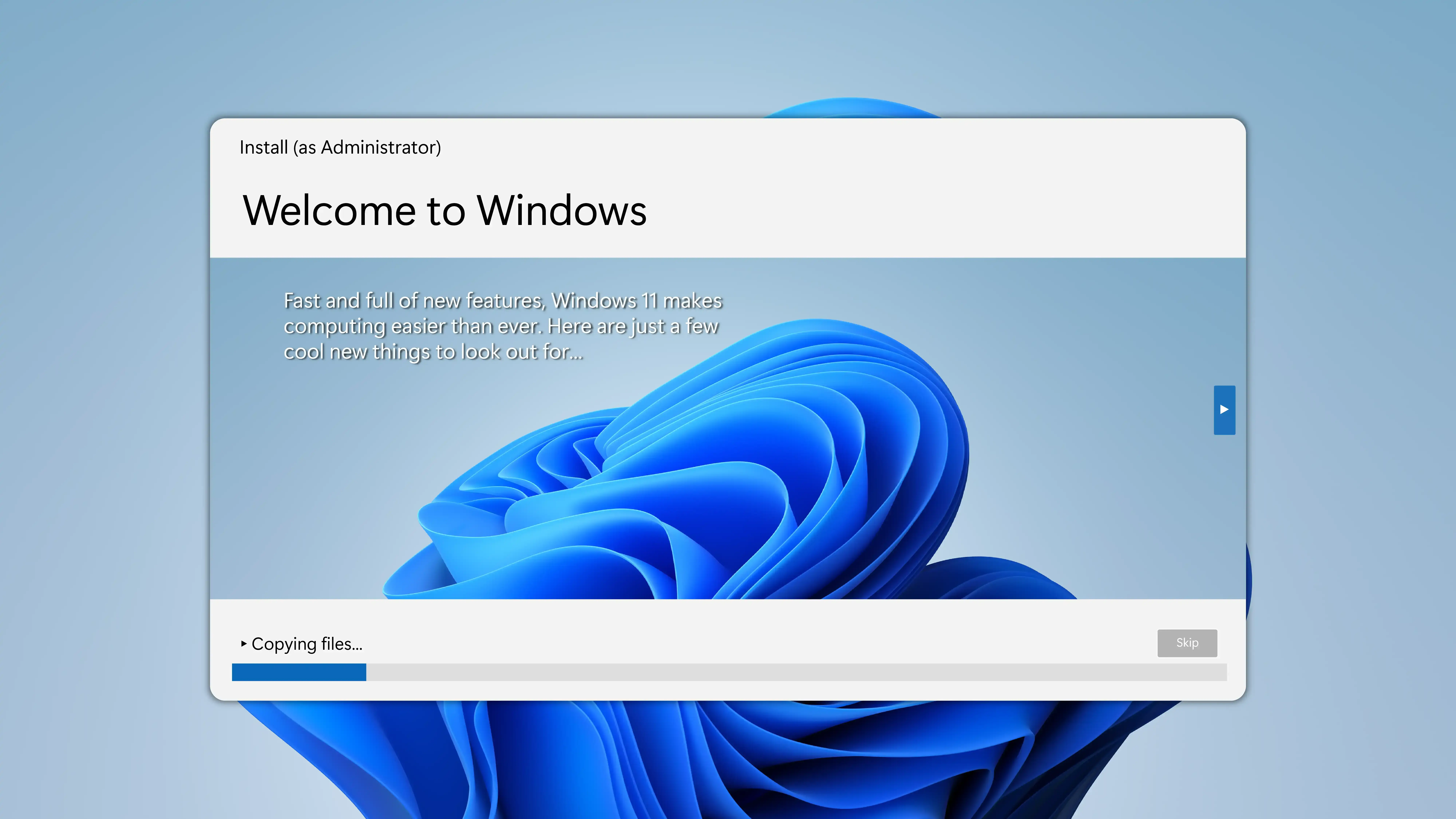 「Windows 11 Installer, Reimagined」: 用 Windows 11 的方式打开各类安装程序